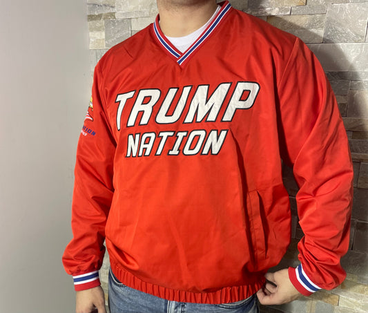 TRUMP NATION windbreaker jacket