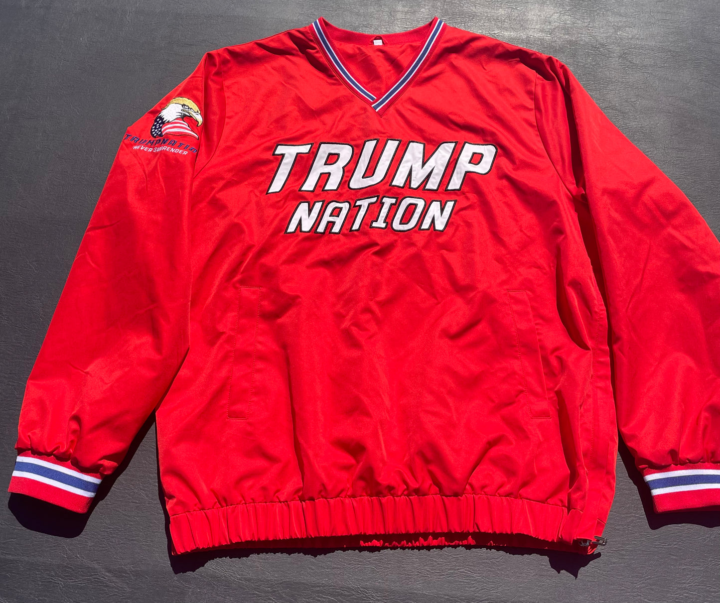 TRUMP NATION windbreaker jacket